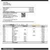 Serbia Raiffeisen bank statement template in Word and PDF format