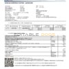 Serbia Електропривреда Србиjе electricity utility bill template Word