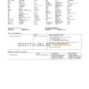 Singapore OCBC bank statement, Word and PDF template, 6 pages