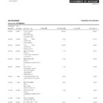Singapore OCBC bank statement, Word and PDF template, 6 pages