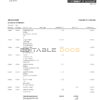 Singapore OCBC bank statement, Word and PDF template, 6 pages