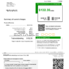 Singapore StarHub utility bill template in Word and PDF format