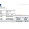Solomon Islands ADB bank statement, Excel and PDF template