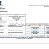 Solomon Islands ADB bank statement template in Word and PDF format
