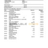South Africa ABSA bank statement easy to fill template in Excel and PDF format (9 pages)