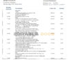 South Africa Discovery bank statement template in Word and PDF format