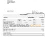 South Africa Standard bank statement, Word and PDF template, 6 pages