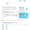 United Kingdom South Staffs Water utility bill template in Word and PDF format, 2 pages