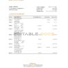 Spain Bankinter bank statement, Excel and PDF template