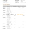 Spain Bankinter bank statement template in Word and PDF format