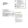 Spain Santander credit card statement template, Word and PDF format (.doc and .pdf), 2 pages