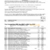 Spain Santander credit card statement template, Word and PDF format (.doc and .pdf), 2 pages