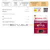 Sri Lanka Dialog utility bill template in Word and PDF format (2 pages)