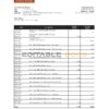 Sri Lanka People’s Bank statement, Excel and PDF template