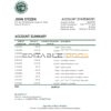 Sudan Agricultural Bank of Sudan bank statement, Excel and PDF template