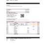 Taiwan Bank of Taiwan bank statement, Excel and PDF template