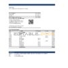 Thailand Bangkok bank statement, Excel and PDF template