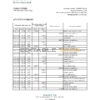 Togo Ecobank bank statement, Excel and PDF template