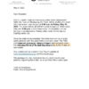 Canada Saskatchewan Town of Strasbourg water utility shut off notice, Word and PDF template