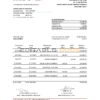 Turkey HSBC bank statement, Excel and PDF template