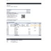 Turkmenistan Rysgal bank statement, Excel and PDF template