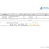 UAE Abu Dhabi Union National bank statement, Word and PDF template, 2 pages