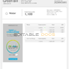 United Arab Emirates Dubai Electricity & Water Authority utility bill template in Word and PDF format (4 pages)