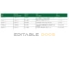 UAE Dubai Islamic bank statement template in Word and PDF format in Arabic language, 3 pages