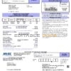 USA Minnesota Valley Electric Cooperative (MVEC) utility bill template in Word and PDF format