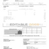 USA Arizona The City of Avondale Water utility bill template in Word and PDF format