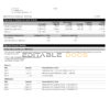 USA BECU bank statement, Word and PDF template, 4 pages