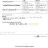 USA BMO bank statement, Word and PDF template, 4 pages