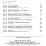 USA Bank of America bank statement Word and PDF template (10 pages), version 5