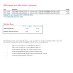 USA Bank of America bank statement Word and PDF template (10 pages), version 5