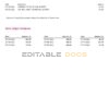 USA Bank of America bank statement Word and PDF template (10 pages), version 5