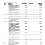 USA CIBC bank statement, Word and PDF template, 4 pages