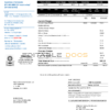 USA Texas Champion Energy Services proof of address utility bill template in Word and PDF format