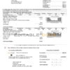 USA Washington Chelan County PUD utility bill template in Word and PDF format