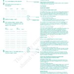 USA Citizens bank statement, Word and PDF template, 4 pages