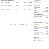 USA Green Dot bank statement Word and PDF template, 3 pages