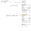 USA Green Dot bank statement Word and PDF template, 3 pages