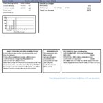 USA Minnesota Itasca-Mantrap electricity utility bill template in Word and PDF format (2 pages)
