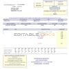USA Marblehead Municipal Light Department utility bill template in Word and PDF format