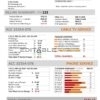 USA Marine Local Cable utility bill template in Word and PDF format (.doc and .pdf)