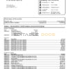 USA Maryland Howard Personal proof of address bank statement template in Word and PDF format (4 pages)