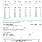 USA Massachusetts Digital Federal Credit Union (DCU) bank statement Word and PDF template, 5 pages