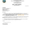 USA New York Cornwall-on-Hudson water utility bill shutoff notice, Word and PDF template