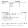 USA Ohio Huntington bank statement Word and PDF template, 7 pages