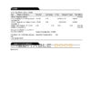 USA Oregon Rogue bank statement, Word and PDF template, 3 pages