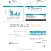 USA New Mexico PNM easy fillable utility bill template in Word and PDF format (.doc and .pdf)